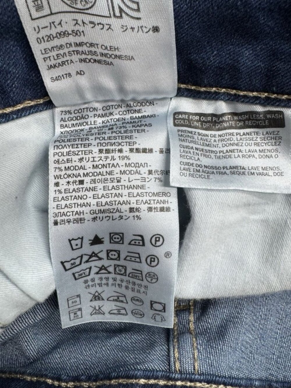 Levis 315 Shaping Boot Cut Jeans Womens 22W M Medium Wash Mid Rise Stretch NEW - Picture 8 of 15